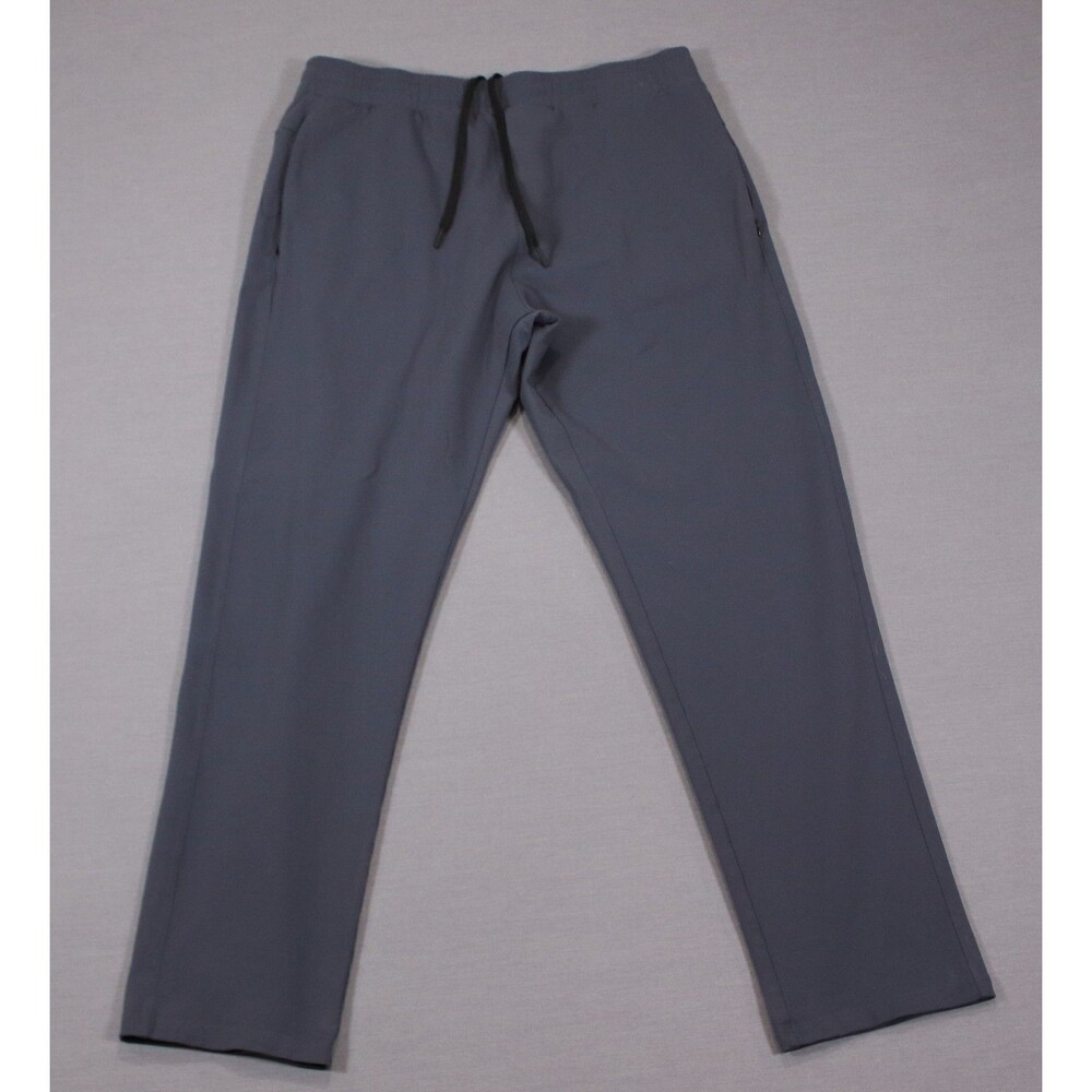 Public Rec Pants Mens 36x32 Blue Tech All Day Every Day Stretch Zipper Pockets